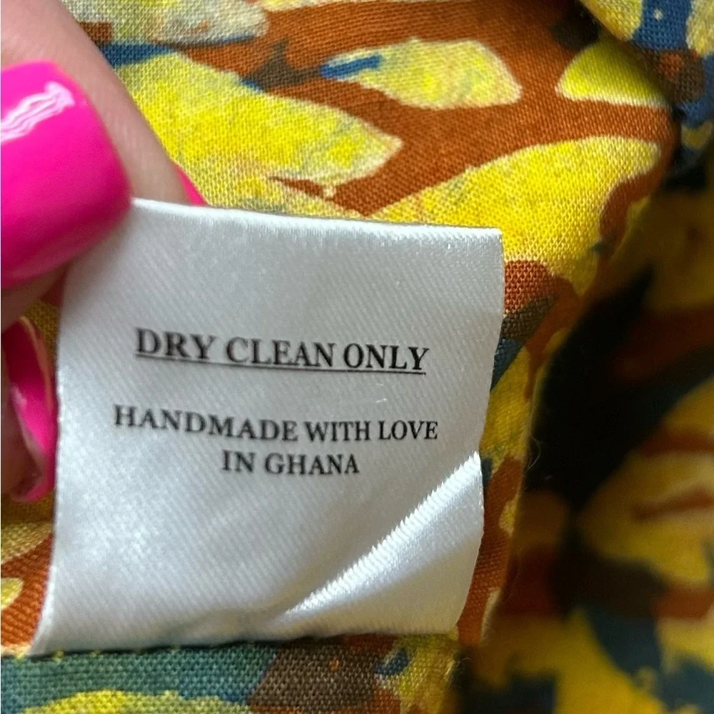 Sika Ikat Bustier Top Size 8 - Picture 8 of 9